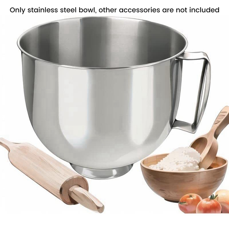 Kitchenaid Mixer Artisan 5Qt - Mangkuk Pengaduk Baja Tahan Karat A65T