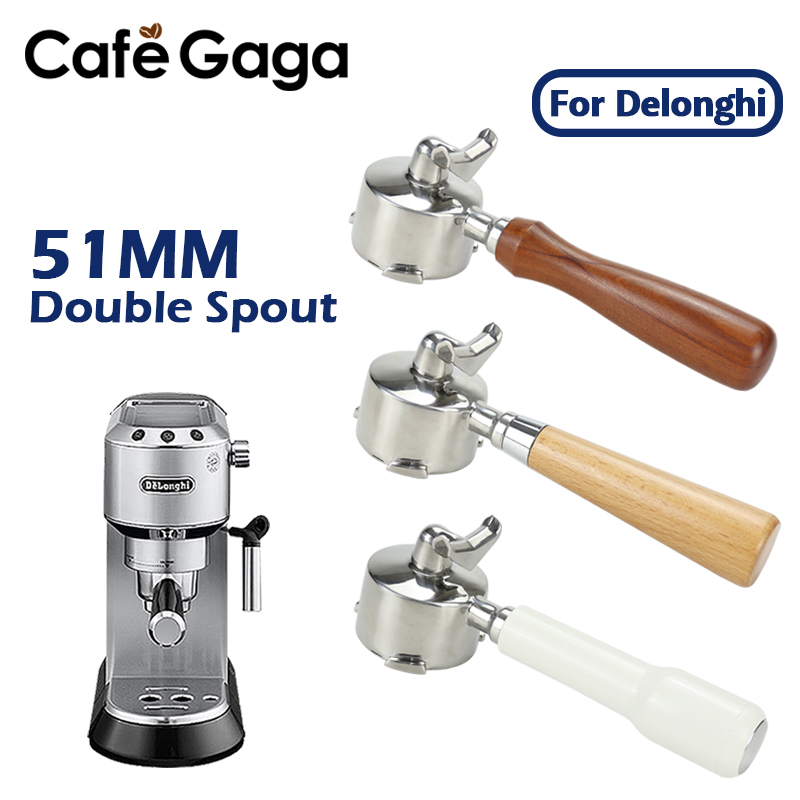 Delonghi Espresso Magnifica - Portafilter Kopi Tanpa Dasar 51Mm Tanpa