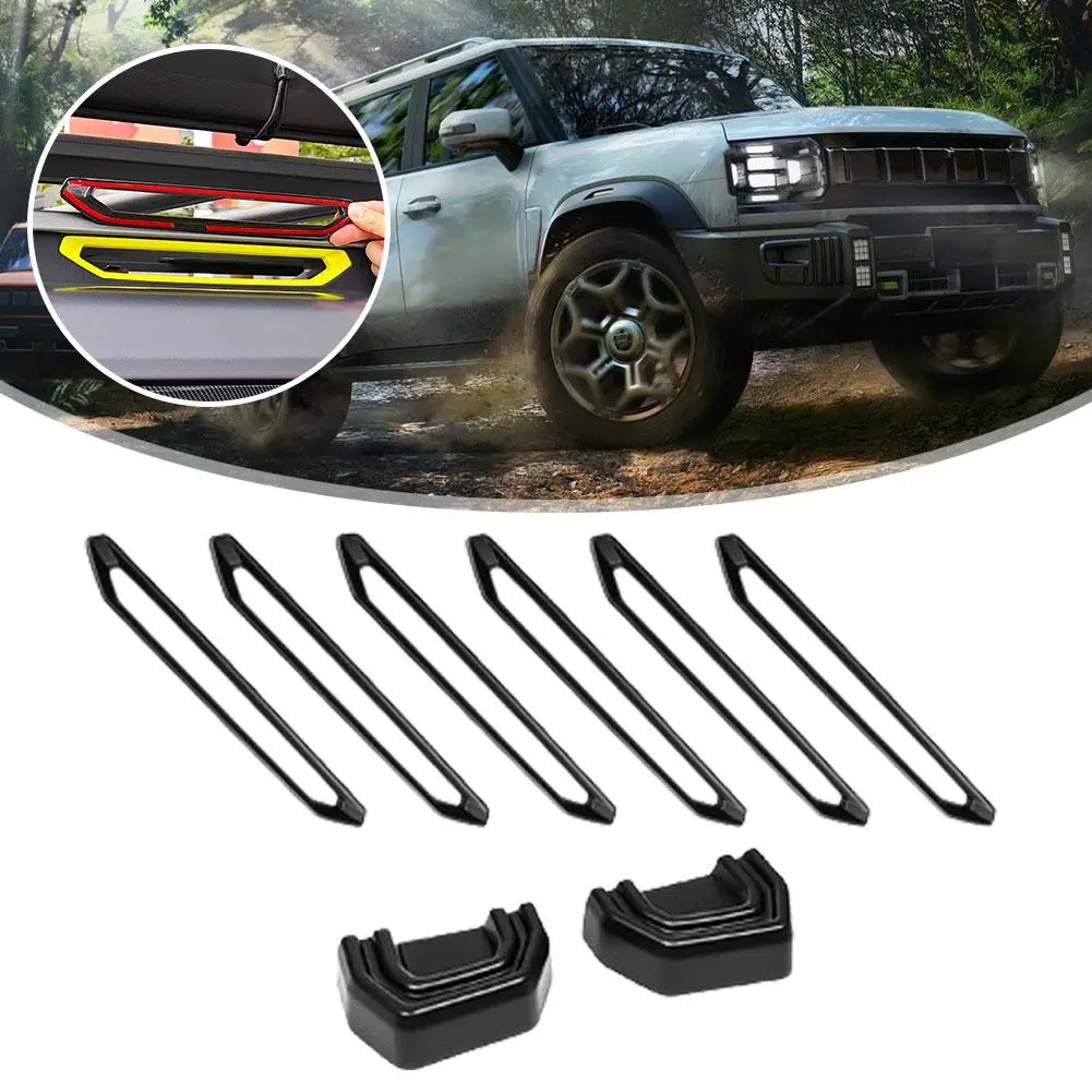 Crepe Pan Carbon - 8PCS/Set Baru Jetour 2023 2024 Jetour