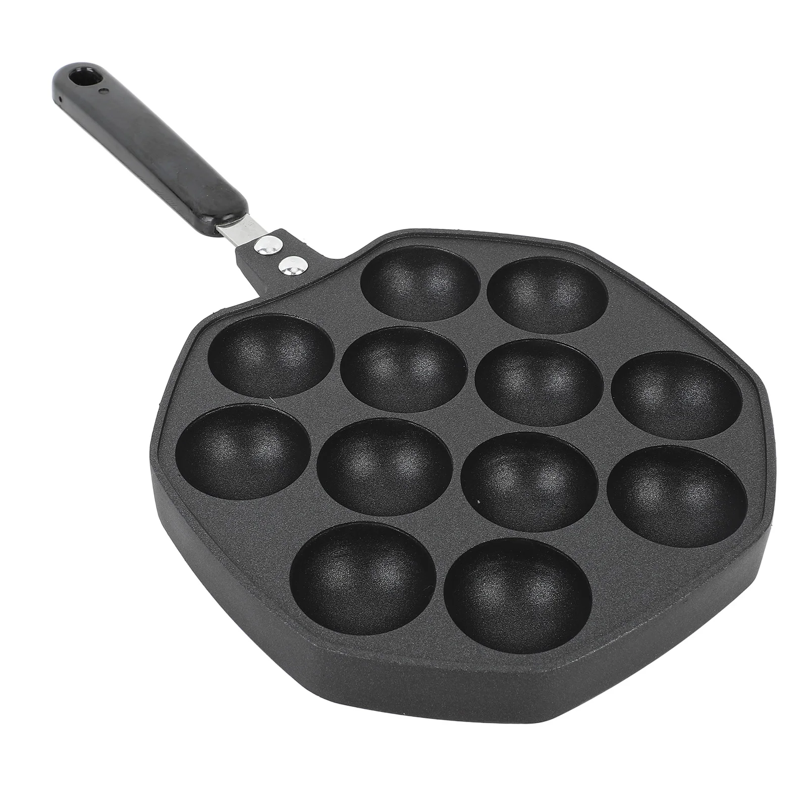 Takoyaki Grill Plate - Wajan Takoyaki 12 Cetakan, Alat Pembuat