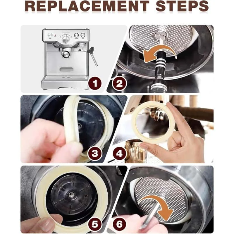 2-Pack Gasket Silikon 54mm unt - Breville Espresso Bes870 ulasan dan harga
