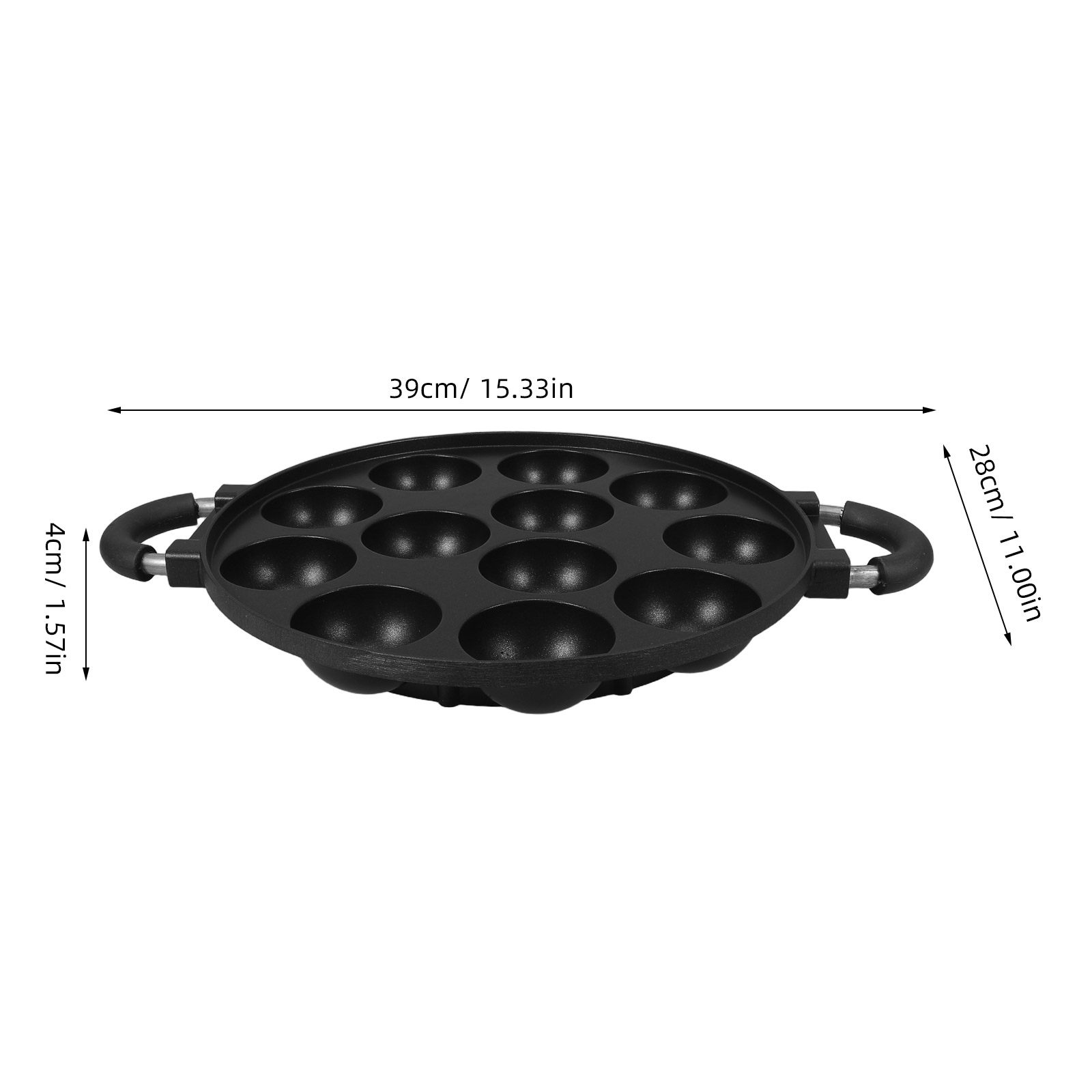 Wajan Takoyaki 12 Lubang, Anti - Takoyaki Grill Plate ulasan dan harga