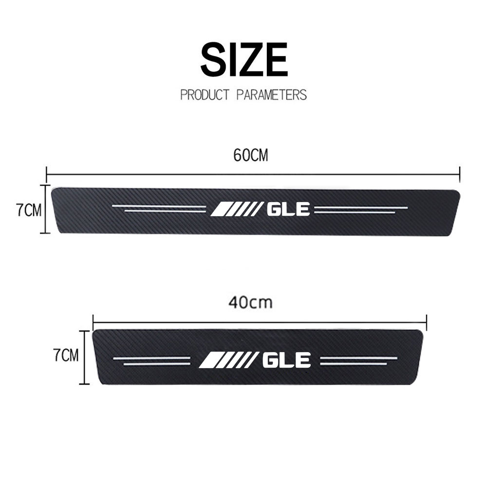 4 buah stiker mobil pelat amba - Crepe Pan Carbon ulasan dan harga