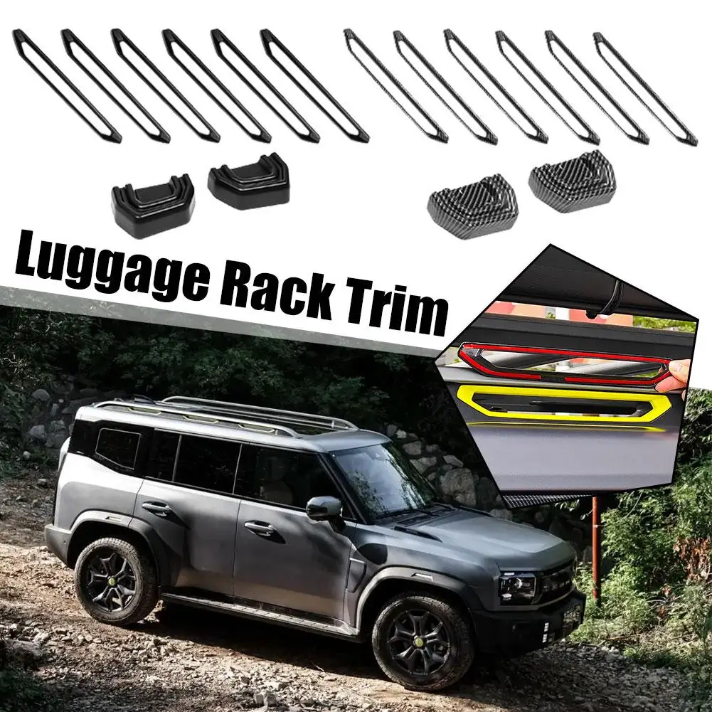 8PCS/Set Baru Jetour 2023 2024 - Crepe Pan Carbon ulasan dan harga
