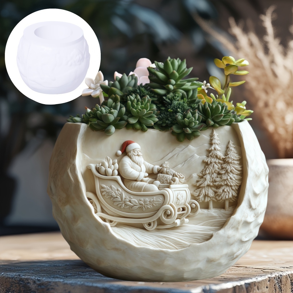 Cetakan Lilin Relief Santa Cla - Potsticker Mold ulasan dan harga